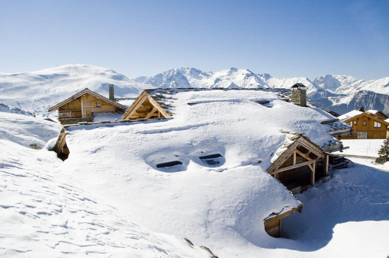 Madame Vacances Les Chalets De L'Altiport Alpe d'Huez Kültér fotó