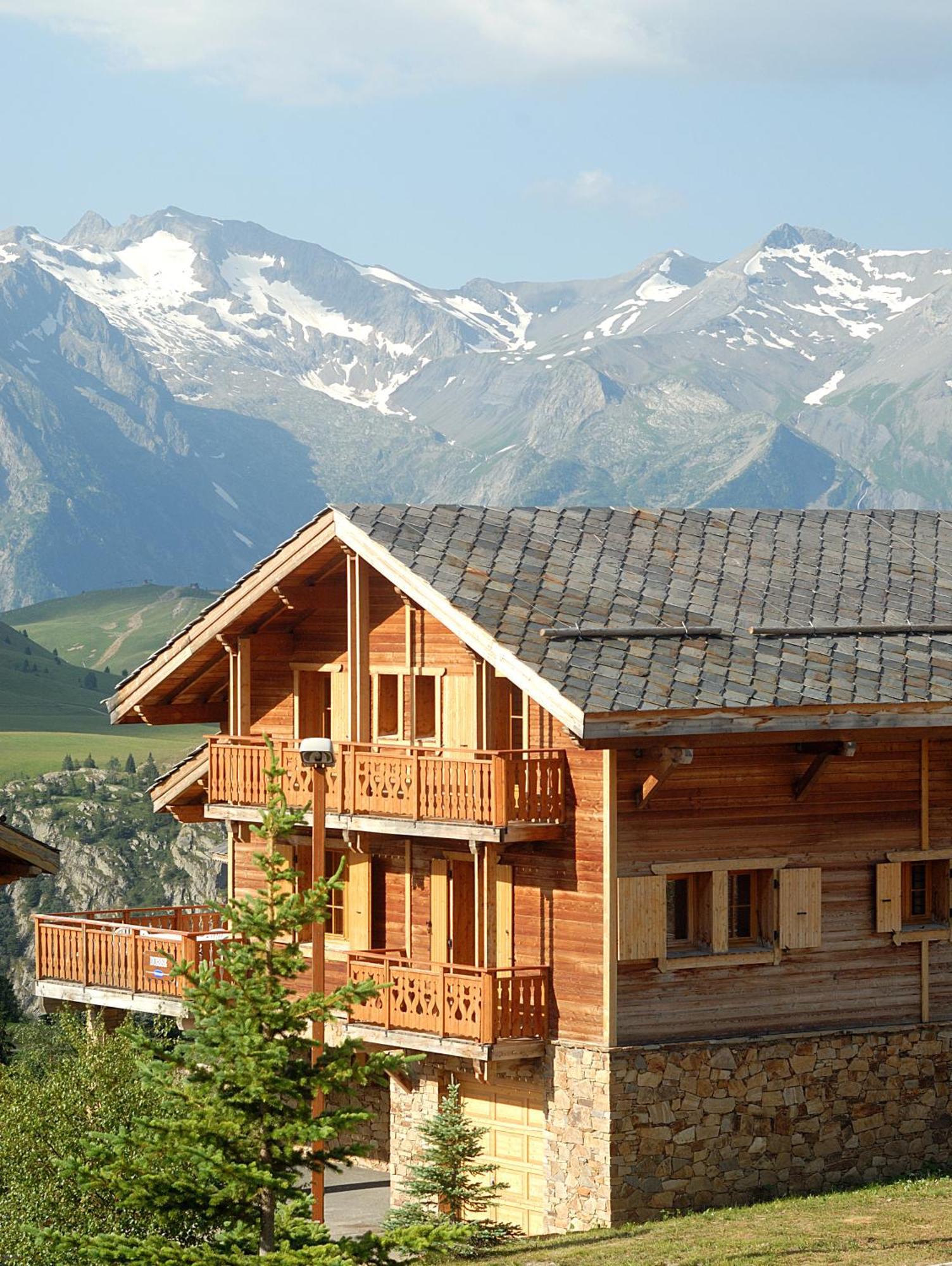 Madame Vacances Les Chalets De L'Altiport Alpe d'Huez Kültér fotó