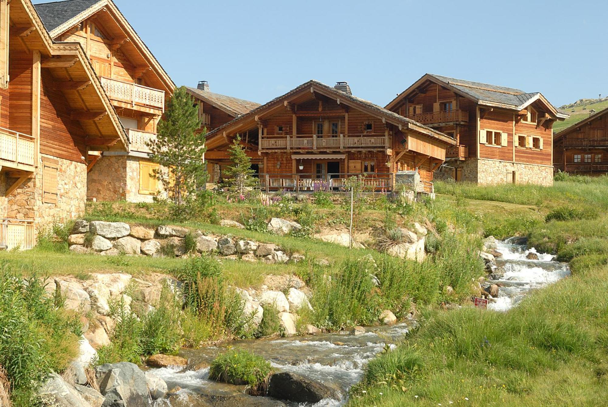 Madame Vacances Les Chalets De L'Altiport Alpe d'Huez Kültér fotó